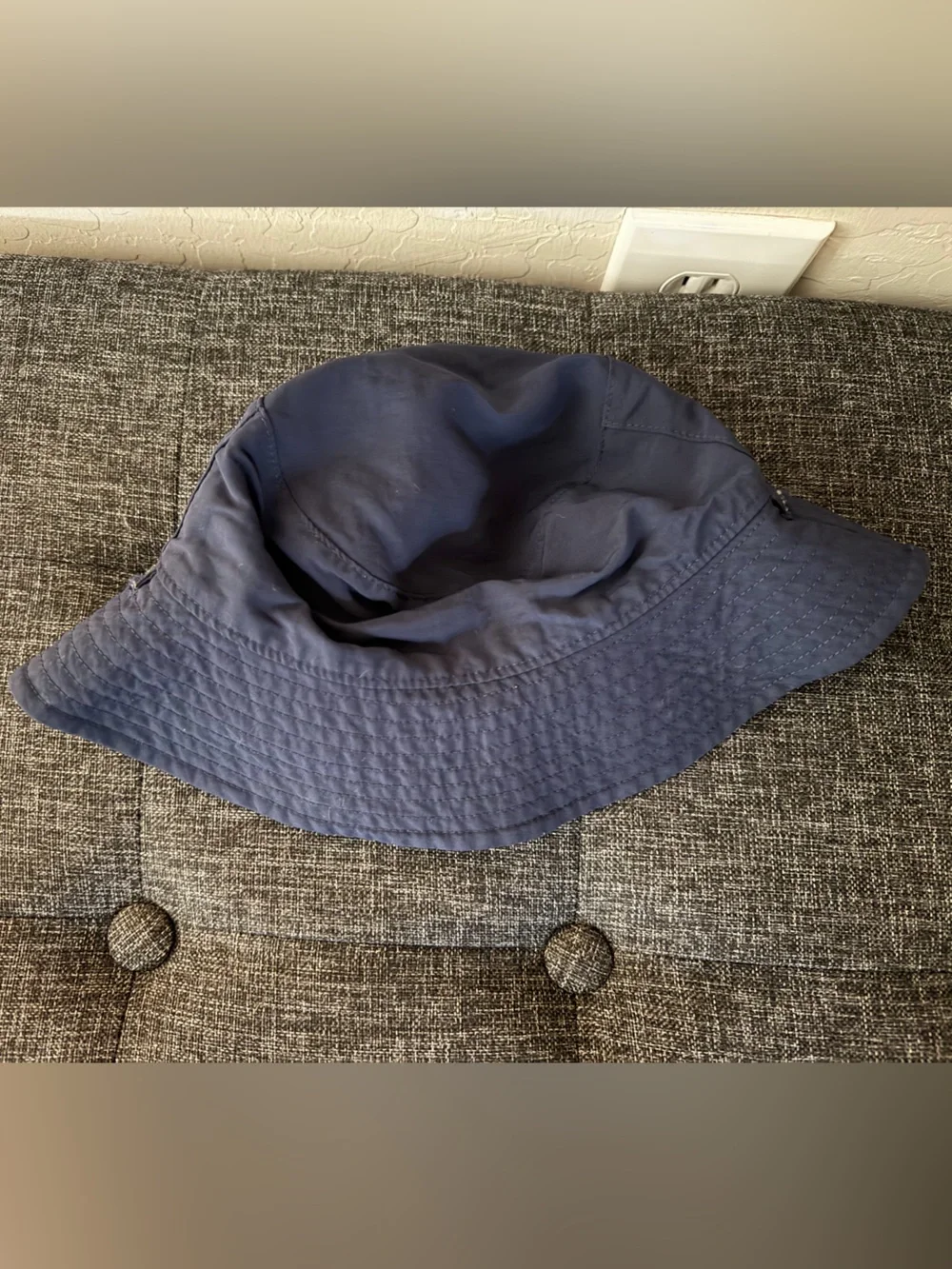 Patagonia Kids Navy and White Printed Bucket Hat